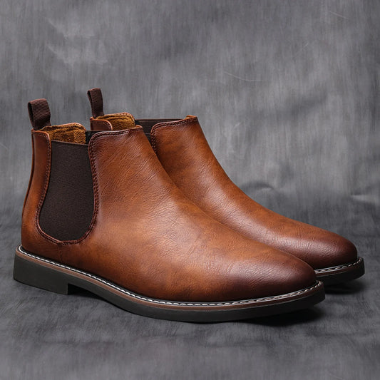 Mens Leather Boots